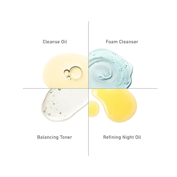 Double Cleansing Oil Kit With Retinol Night Oil